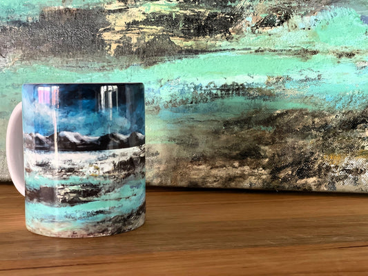 "Woorim Beach" Art Mug