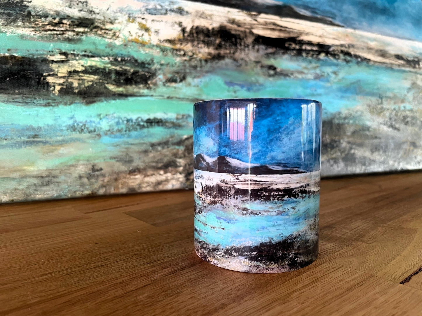 "Woorim Beach" Art Mug